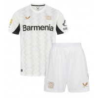 Camiseta Bayer Leverkusen Piero Hincapie #3 Visitante Equipación para niños 2024-25 manga corta (+ pantalones cortos)